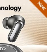 TOZO NC20 Pro Active Noise Cancelling Wireless Earbuds with Smart Touch Screen, LDAC Hi-Res Audio...