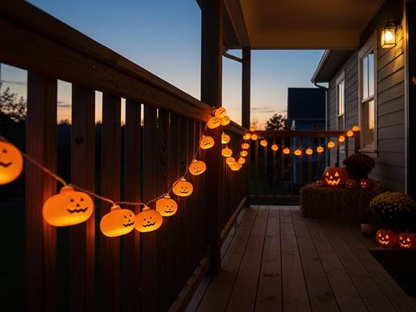 Halloween Porch Railing & Deck Decor