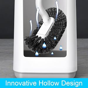 space saving toilet brush