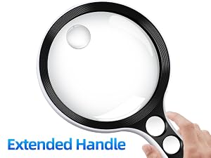 Large Magnifying Glass with Light