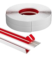 Elvone 26 Feet Inside & Outside Corner Trim Molding, Flexible Peel and Stick Corner Guards Protec...