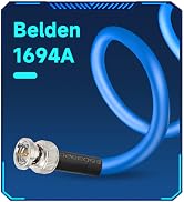 Superbat SDI Cable BNC Cable 3G/6G/12G (Belden 1694A) for HD-SDI Video Security Camera Converter