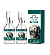 jioijioi 2Pcs Dog Eye Care Spray,Daily Eye Area Care for Dogs,Gentle Pet Eye Spray,Eye Drops Pet ...