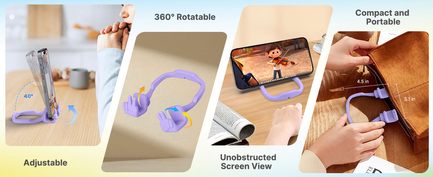 Yeah Cell Phone Stand for Teens Girls Boys Gifts: Phone Holder for Desk