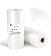 Wevac Vacuum Sealer Bags 8x50 Rolls 2 pack for Food Saver, Seal a Meal, Weston. Commercial Grade,...