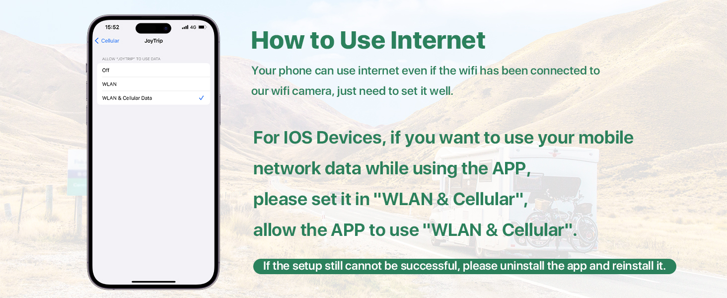 Connect to Internet-IOS
