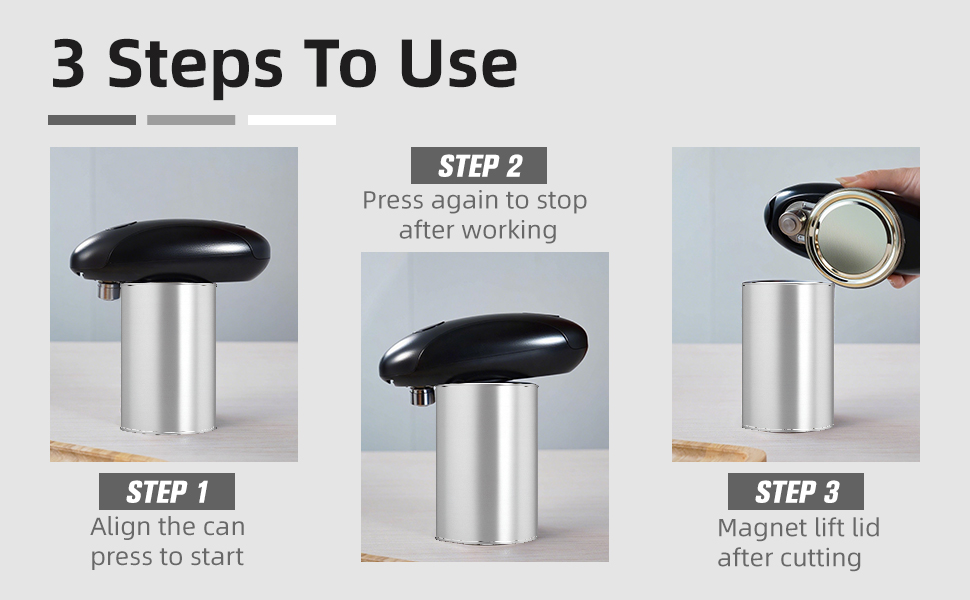 Electric can opener