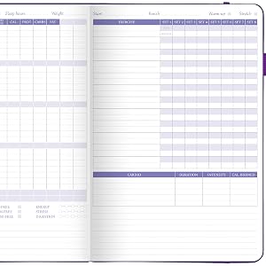 fitness log book