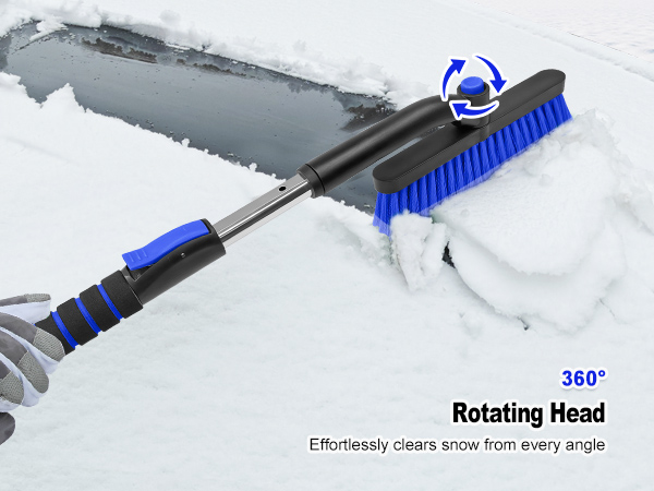 snow brush ice scraper