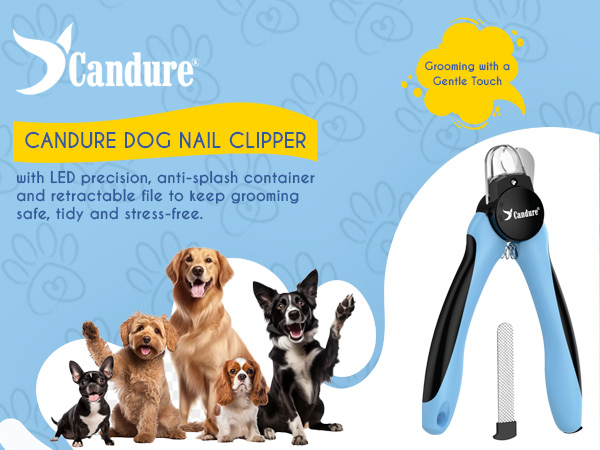 Dog Nail Clipper with LED Light
