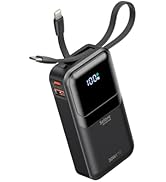 Portable Charger Power Bank 30W, Portable Phone Charger Fast Charging Battery Pack 10000mAh, 4 Ou...