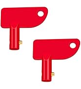 Battery Disconnect Key Ø14mm 4 Pcs, Battery Disconnect Switch Key Abs Plastic, RV Battery Disconn...