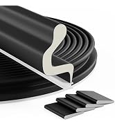 Bantie New Upgraded 20FT Kerf V-Shaped Weather Stripping Door Seal Soundproof Weather Strips Door...
