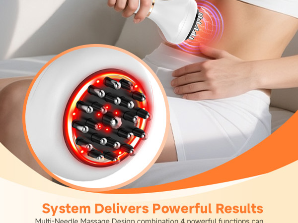 Lymphatic Drainage Massager & Anti Cellulite Massage Tool