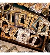 Diuhofart 180Pcs Scrapbook Embellishments Window Frame for Scrapbooking Supplies, Vintage Scrapbo...
