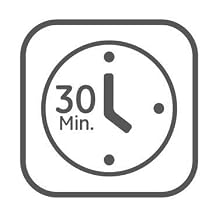 30 minute intervals, timer, hour