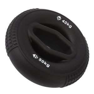 Multiple views of a black circular cushioned ring product, showing different angles of the same protective or supportive device.