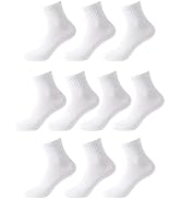 Marchare Kids Ankle Socks Seamless Toe Quarter Athletic Cotton Socks Scool Running Sock