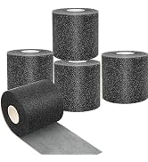 4 Pieces Pre-Wrap Foam Underwrap Athletic Foam Tape Breathable Pre Wrap Athletic Tape for Hair Wr...
