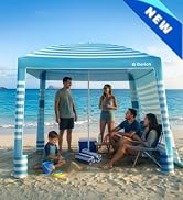 beach cabana with upf50 protection