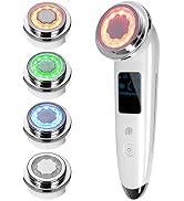 Face Massager Electric Face Lifting 4 in 1 Facial Massager Anti Aging Skin Tightening Firming Ski...
