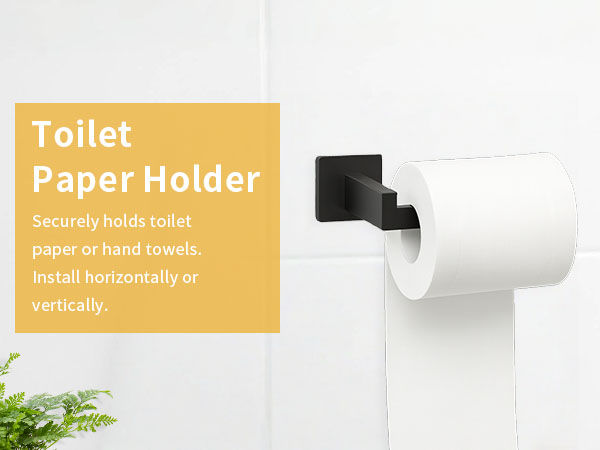 black bathroom accessories