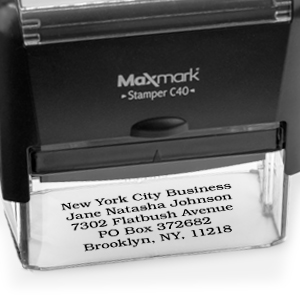 High Quality Label of your stamp maxmark max mark stamper visible stamp refill ink colors custom