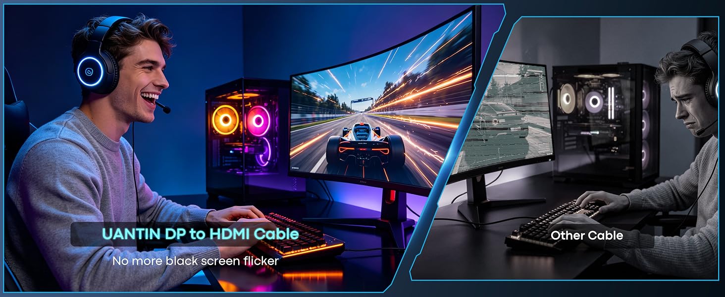 HDMI TO DISPLAYPORT CABLE