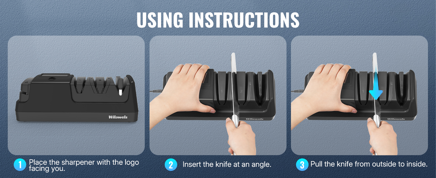 B01KS06 Electric Knife Sharpener