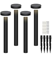 VerLuce - Solar Powered Landscape LED Lamps - Pathway Lights - PIR Sensor & Two Lighting Modes - ...