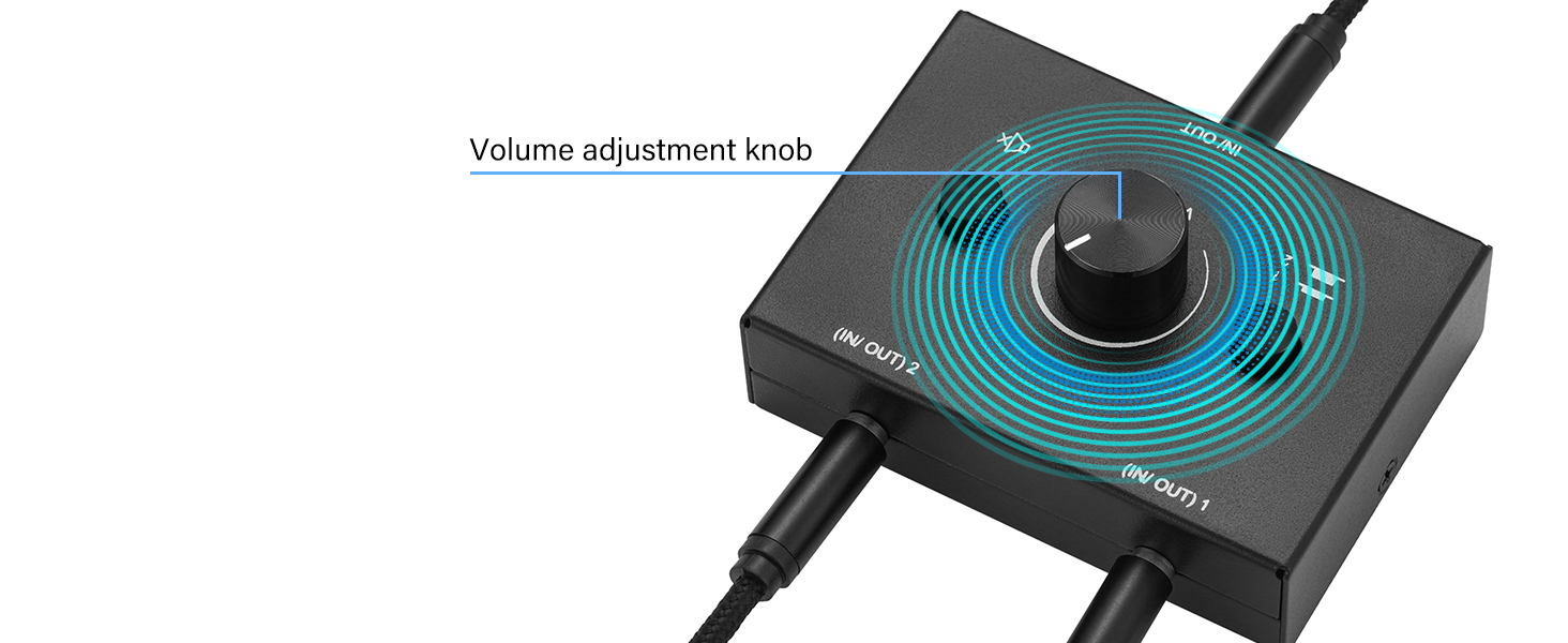 3.5mm Stereo Audio Selector