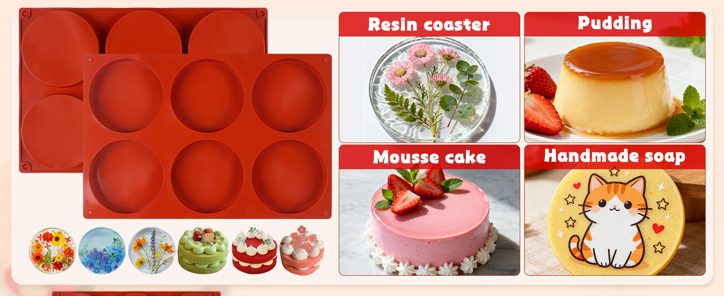 round silicone mold