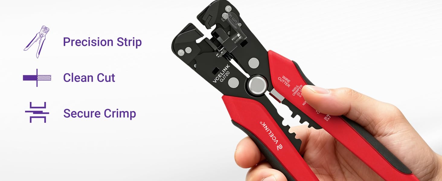 self adjusting wire stripper