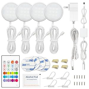 Bluetooth puck light