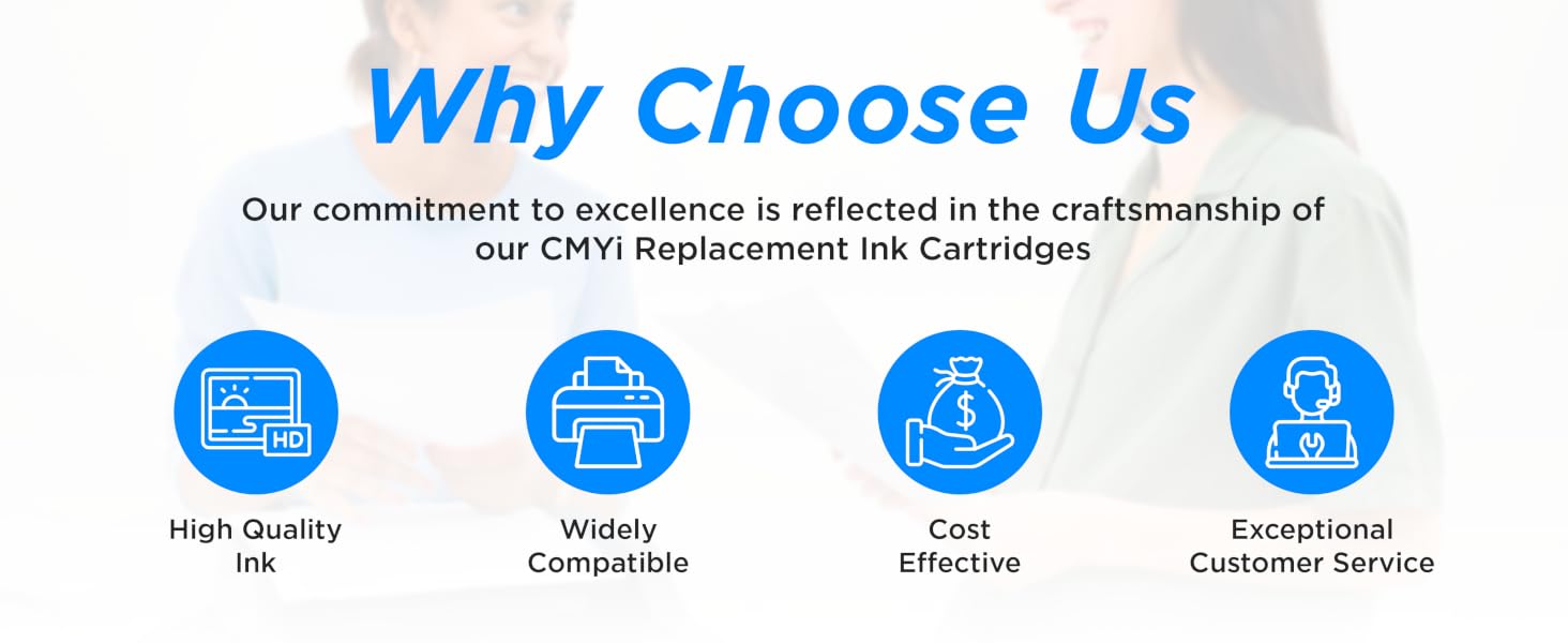 The reasons to choose CMYi ink cartridges