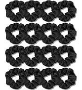 IVARYSS Satin Scrunchies for Women, Soft Than Silk for Hair, Fashion Ties and Bands for Thin | Th...