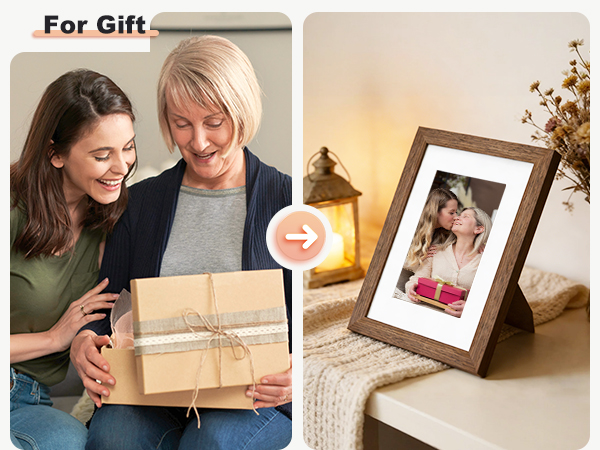 KINLINK Solid Wood Picture Frame is the perfect choice as a Day gift for your loved
