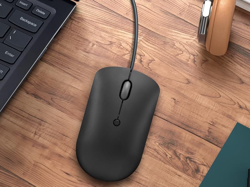 Lenovo 400 USB-C Wired Compact Mouse GY51D20875 B09LRBWB5P