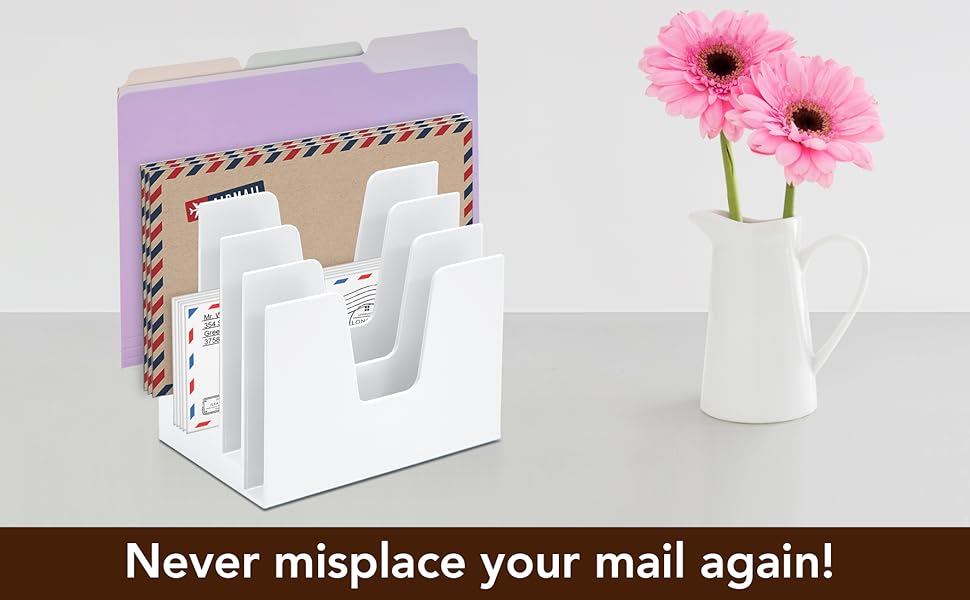 Never misplace your mail again