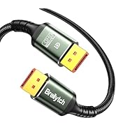 DisplayPort Cable 2.1 3.3FT, DP 2.1 Cable, 40Gbps High Speed, 8K@120Hz 4K@240Hz, HDR DSC Braided ...