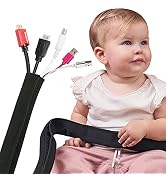 Cord Covers to Baby Proof Cords, Wires, and Cabling, Organize PC, Home Entertainment, and Office ...