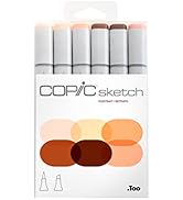 Copic Alcohol Sketch Marker Set, Portrait