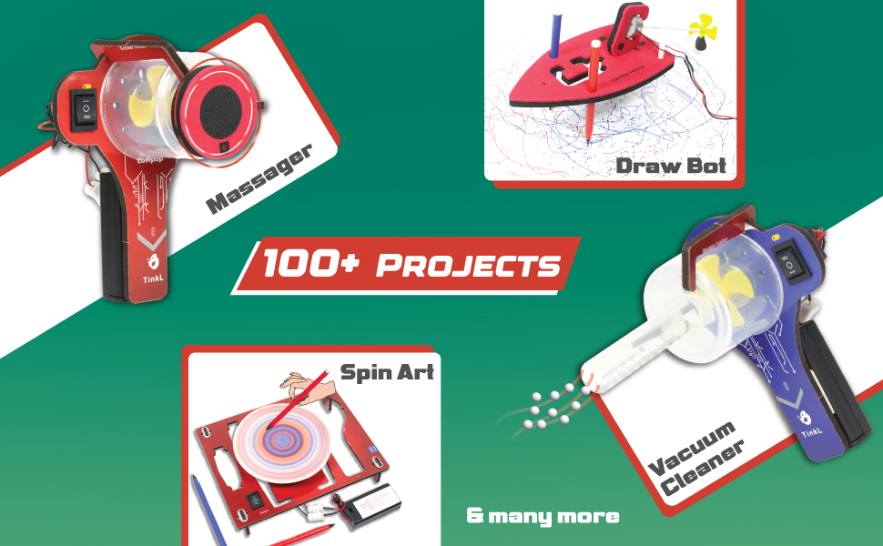 Build 20+ Motor Machines & DIY Engineering Projects