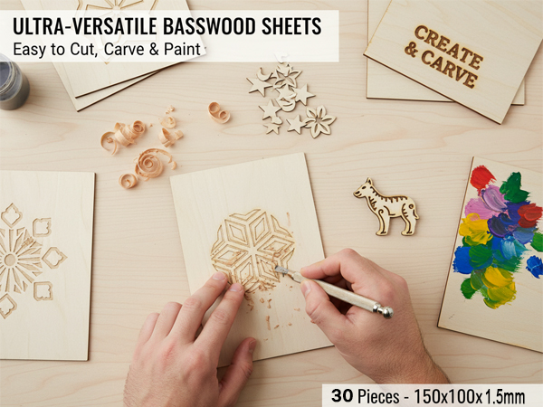basswood sheets