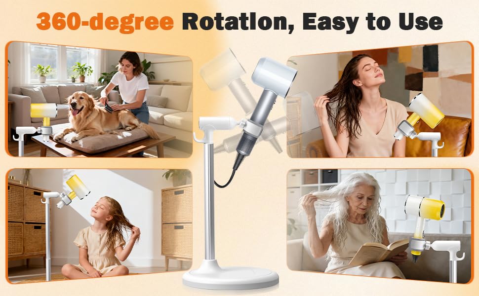 hair dryer stand
