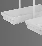 2 pack White Organizers