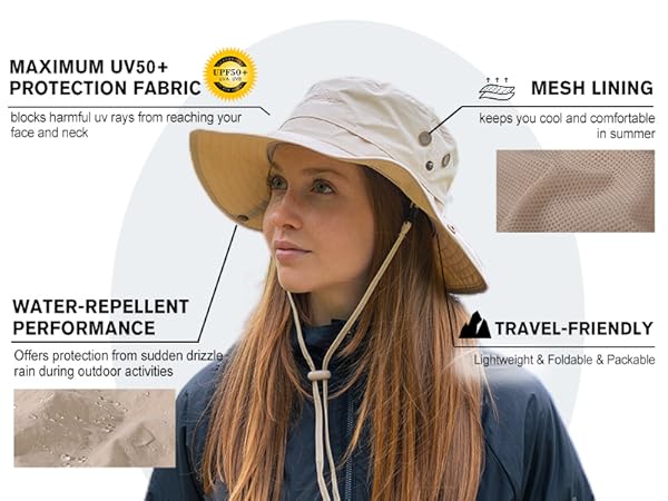 functional outdoor sun hat