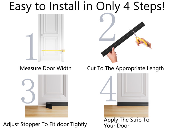 draft stopper for bottom of door