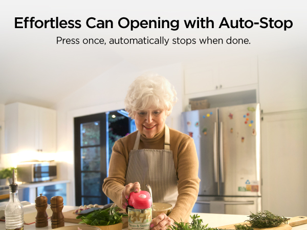 minimal food contact kitchen mama can opener smooth edge small can opener under cabinet can opener