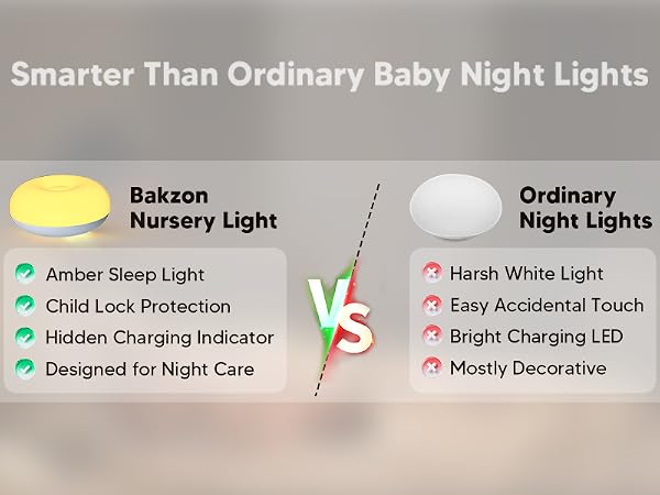 night light for feeding